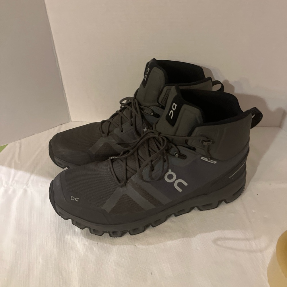 OC OnCloud Men's Cloudrock Mid Waterproof Hiking Trail Boots US 13 EU 48 UK 12.5